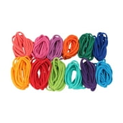 Weaving Loom Loops, Elastic Potholder Loops, Assorted Colors Loom Loops Refills, Weaving Loom Toys for Kids Adults DIY Crafts Supplies 12 Colors 192PCS